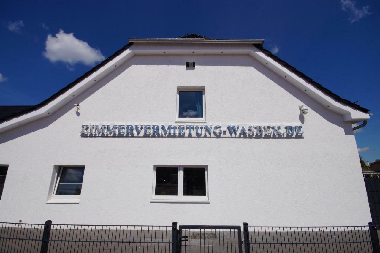 Pension / Zimmervermietung Wasbek Exterior foto