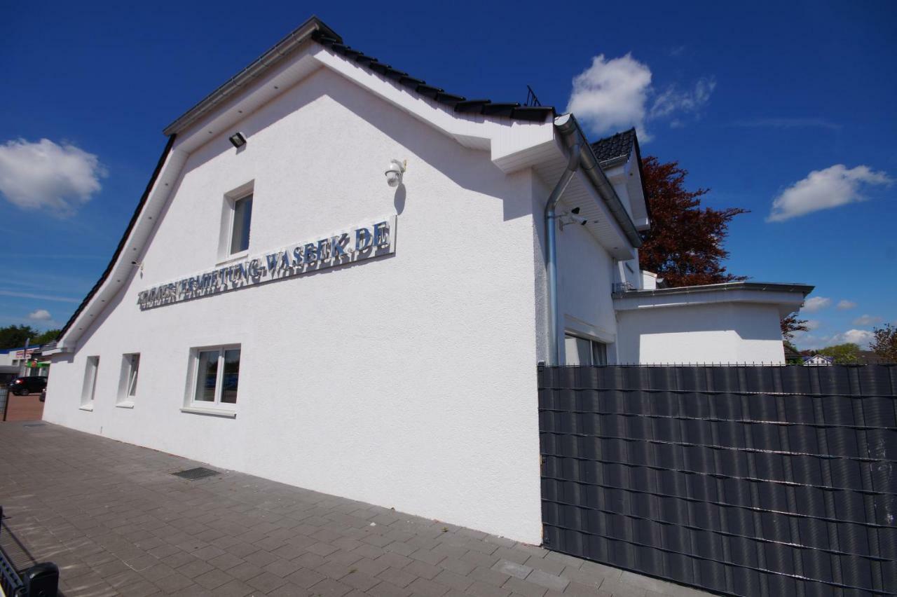 Pension / Zimmervermietung Wasbek Exterior foto